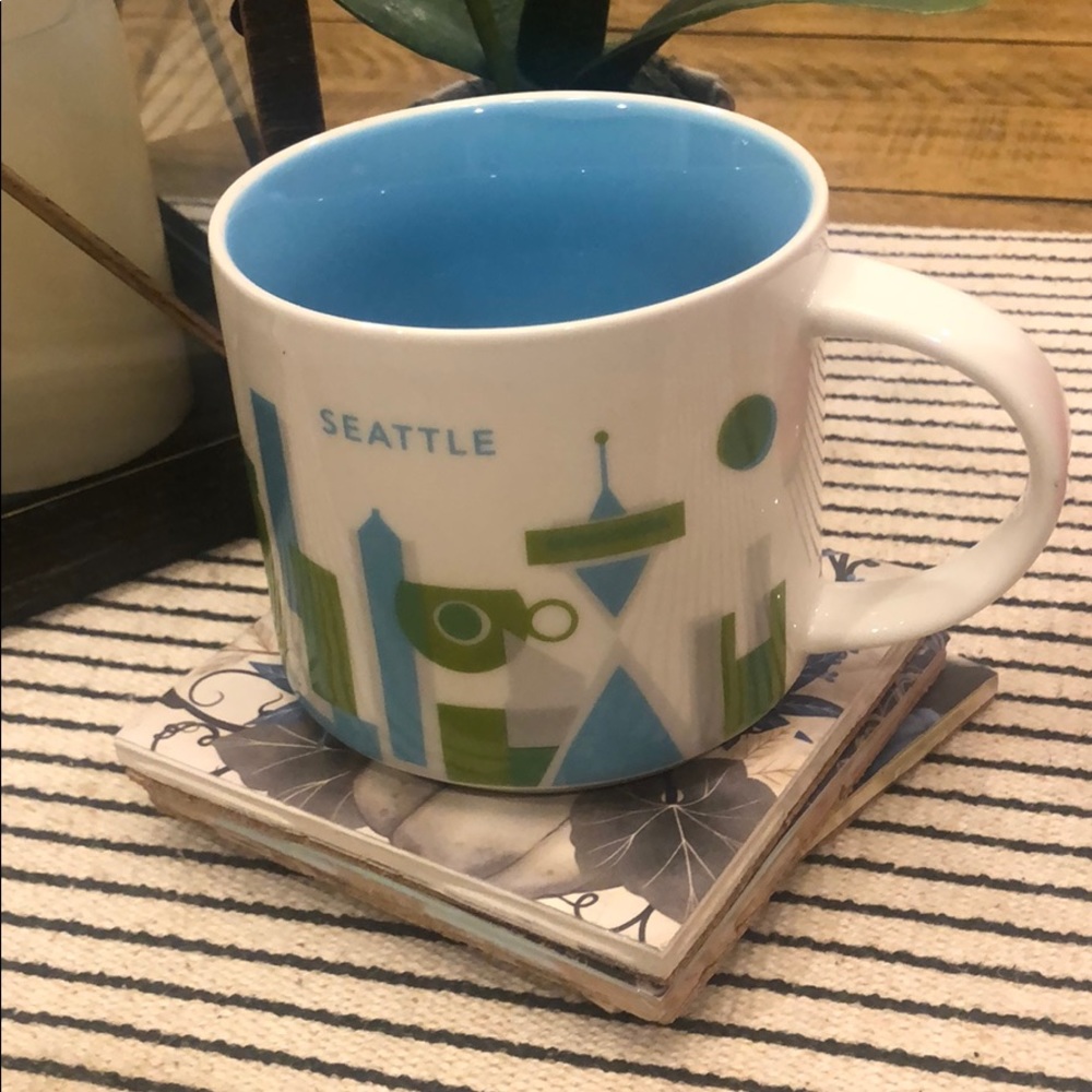 Starbucks You Are Here Seattle collectors mug